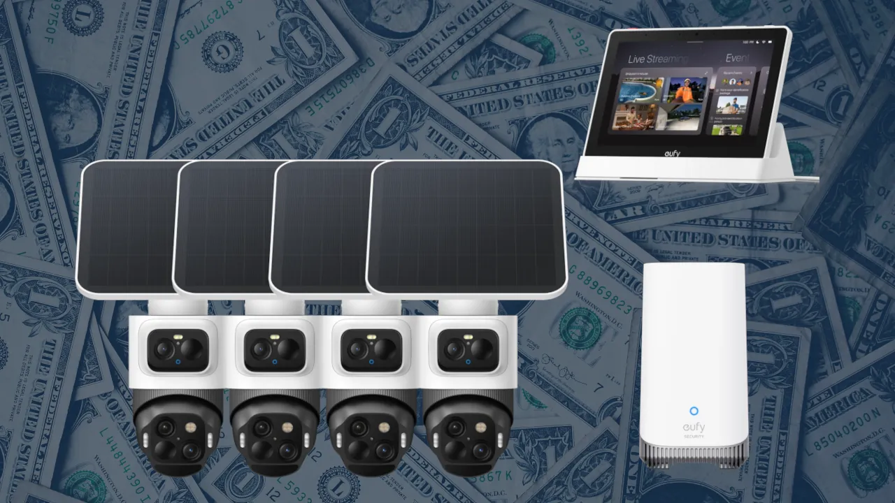 Save $405 on the eufyCam S4 Four-Camera Kit